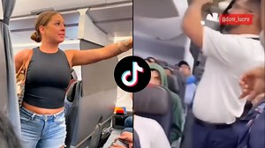 Viral “not real” person on plane identified after woman’s freak-out
