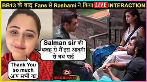 One of the four finalists on the thirteenth season of 'Bigg Boss', actress Rashmi Desai came for the live interaction with her fans where she talked on her journey, her relationship status, Arhaan khan, How Salman Khan supported during the emotional break down and much more. Watch the video | Telly Masala