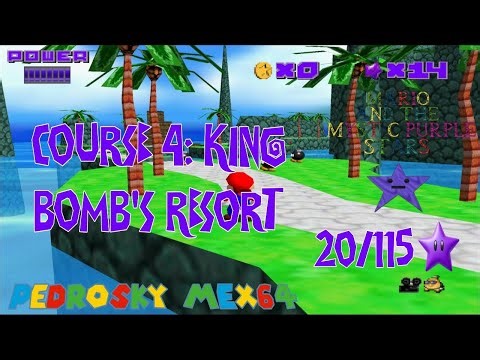 Mario And The Mystic Purple Stars: Course 4 King Bomb's Resort [savestateless]
