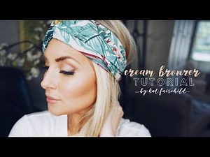 Maskcara Beauty tutorial using Bella Cream Bronzer