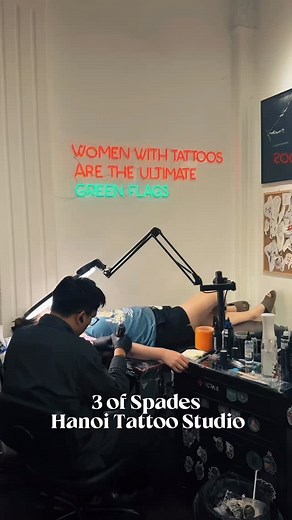 Another day, another story on your skin ✨. #3ofspadestattoo #hanoitattoo | 3 Of Spades Tattoo