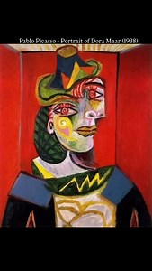 Pablo Picasso - Portrait of Dora Maar (1938) #pablopicasso #picasso #pablo | Contemporary Art
