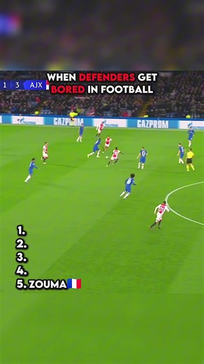 Defenders Get Bored in Football