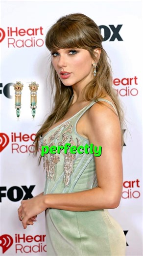 Taylor Swift’s Earrings Perfectly Match Her Era❤️‍🔥