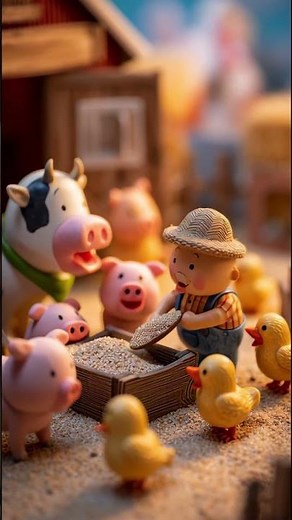 This Tiny Farm Comes ALIVE! 🐄✨ Cutest Toy Animals You’ve Ever Seen!