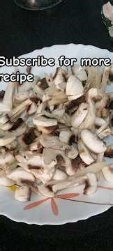 creamy mutter mushroom recipe restaurant style