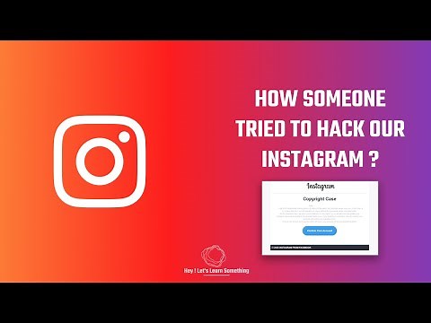 How someone tried to Hack our Instagram password? Protect your account - follow this free way! 2022