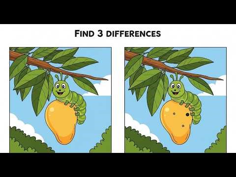 Find 3 Differences Challenge | Spot the Difference Puzzle Game | Can You Find Them All?
