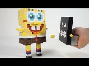Spongebob out of Pixio VS Monster Magnet | Magnetic Games