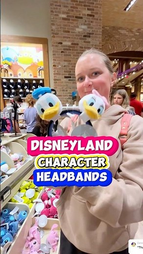 CUSTOM Disneyland Souvenir! 😮🛍️ (Disney Character Headbands @ World of Disney)