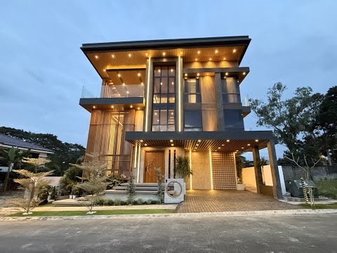 An Icon of Prestige: Ultra-Luxury Three-Storey Smart Home in South Forbes Silang Cavite