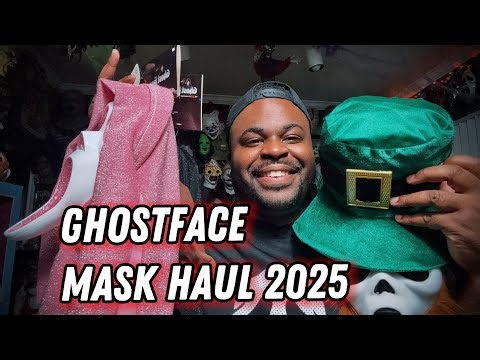 Scream Ghostface 2025 Mask haul PART ONE
