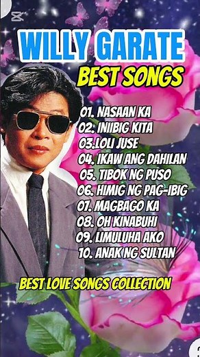 Willy Garte Songs Nonstop 2025 💖 Best Of Willy Garte 💖 Filipino Music 💖 Full Album 2025 💖 NASAAN KA?