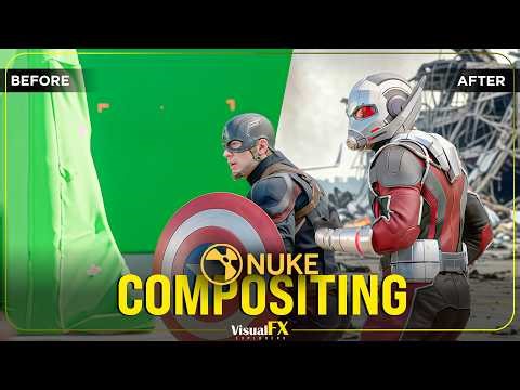 Marvel-inspired VFX with fast Nuke Compositing