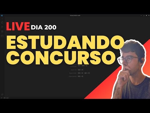 🔴Estudando para o concurso e conversando ☕