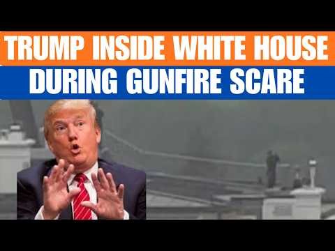 White house Shooting | Trump Inside White House During Major Shooting Scare | News9