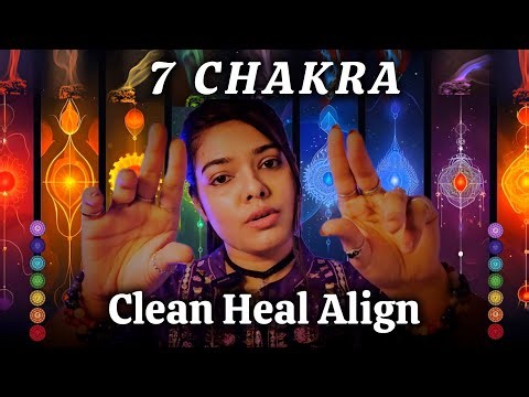 ASMR REIKI | Full 7 Chakra Deep Healing and Alignment