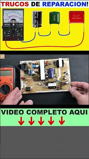 How to measure capacitors on the board with a simple TRICK!