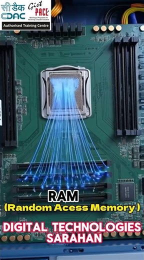 ram vs rom explained | ‪@digitaltechnologies9797‬ #computereducation #ramvsrom