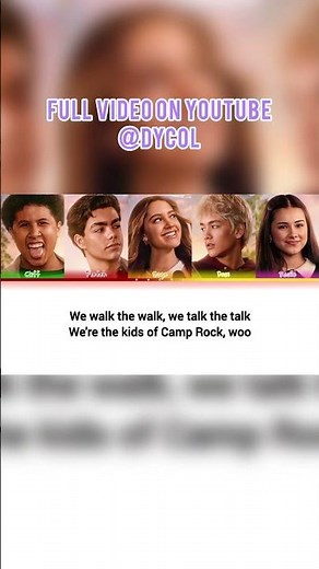 Camp Rock 3 'Echo' Lyrics (Color Coded Lyrics) | Dycol
