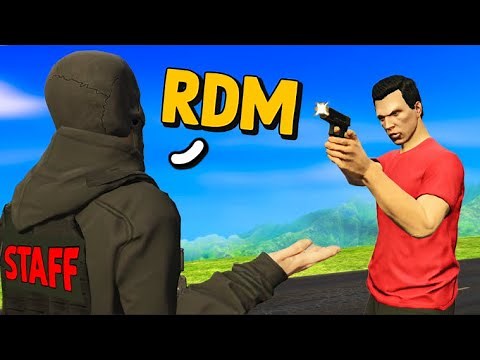 Dealing with the WORST RDM in GTA RP... (FiveM Staffing)