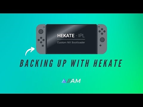 How To Back Up With Hekate On An Oled Switch #hekate #homebrew #switch