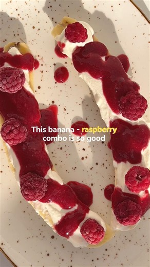 Banana split with just few ingredients #bananadessert #breakfast #healthyrecipes #nutritionalfood