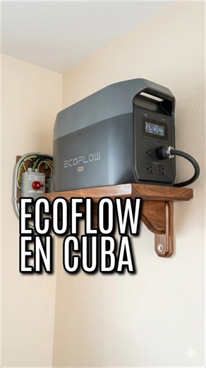 Ecoflow installed in Cuba.