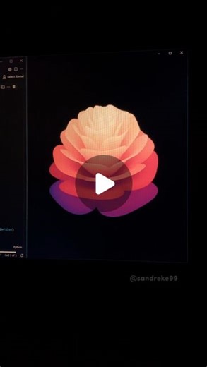 Sandreke | data y programación on Instagram: "Plantamos un jardín de flores con código? 👨‍💻 El código en el canal de Telegram: 🔗 t.me/sandreke99canal #matplotlib #3d #3dflower #python #pythonprogramming #programacion #programming #graficos #tecnologia #sandreke"