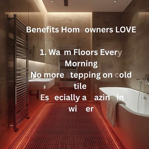 Heated floors explained