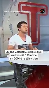 1.7M views · 7K reactions | « Je vous en conjure, ne tentez pas de soumettre notre peuple. » En 2014, après la répression violente des manifestations pro-européennes sur la place Maïdan à Kiev, Volodymyr Zelensky, encore simple civil, s’adressait à Vladimir Poutine à la télévision. Retrouvez la série-documentaire « Zelensky, le prix de la résistance » sur notre plateforme france.tv  bit.ly/SerieDoc-Zelensky | France tv | Facebook
