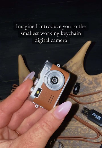 Smallest Working Keychain Digital Camera Revealed