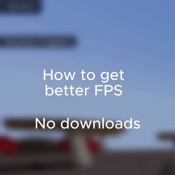 How to get better FPS Minecraft | No Downloads | #minecraft #FPS #boost