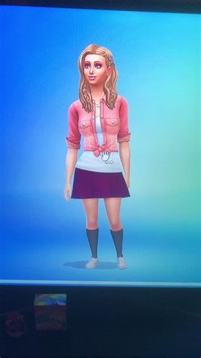 I made Kaede in the Sims and started the challenge! Who should I give her as a roommate? #kaedeakamatsu #sims4 #drv3 #sims4drv3challenge #danganronpa