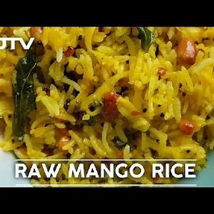 How To Make Raw Mango Rice | Easy Raw Mango Rice Recipe Video