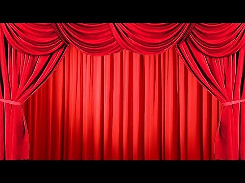 How to Create the Effect of Opening and Closing the Stage Red Curtain on PowerPoint 2013