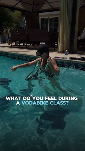 VODABIKE gives emotions 🔥 #vodabike #aquacycling #memes #workout | VodaBike