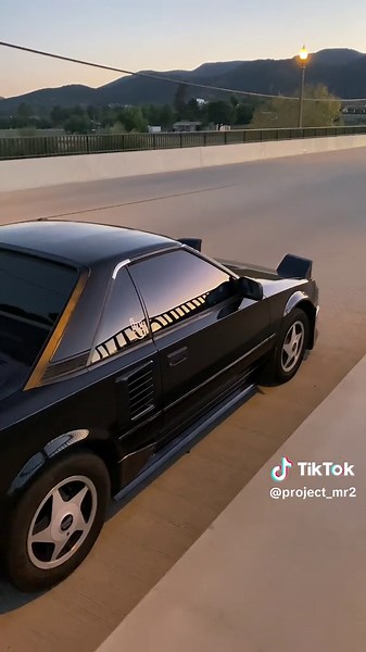 Running out of spots to film my car • • #cartok #toyota #mr2 #aw11 #iphone #carsoftiktok #carspotting #jdm