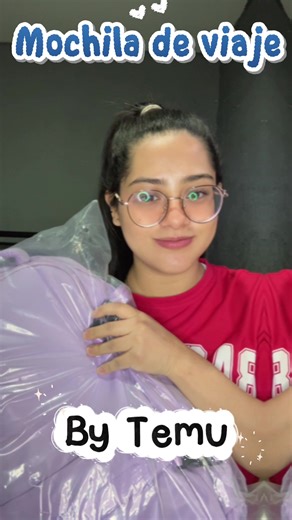 Mochila de viaje con 90% de descuento en TEMU