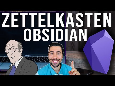 How To Take Smart Notes - Zettelkasten Method in OBSIDIAN (by a Medical Student)