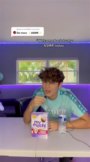 Mochi ice cream ASMR experience