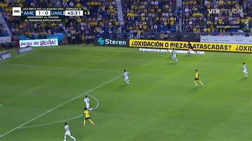 ¡PENAL PARA EL AMÉRICA! 🔥⚽️ ¡Falta sobre Kevin Álvarez y Brian Rodríguez no falla dese los once pasos! ⚽️💛💙 ¡GOLAZO DE AMÉRICA! 🦅 | TUDN MEX