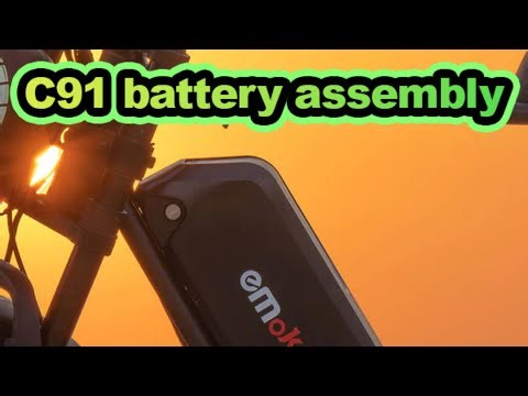 Emoko C91 Ebike Battery Upgrade: 48V 20Ah Installation Guide (XT60 & Rail)