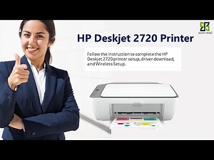 HP Deskjet 2720 printer setup | Unbox HP Deskjet 2720 printer | Wi-Fi setup