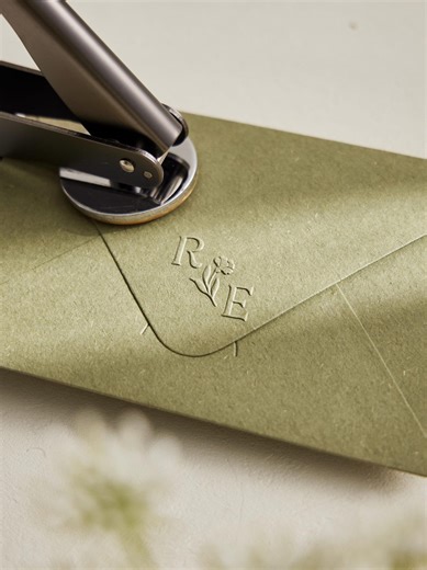 Custom Monogram Wedding Embosser -custom Wedding Embosser Stamp,personalized Embosser Stamp, Wedding Envelop Embosser, Napkin Embosser - Etsy