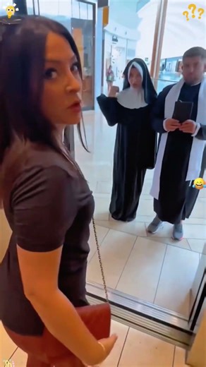 A prank in the elevator