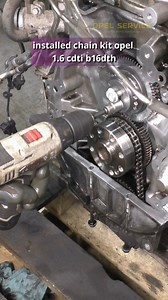3.3K views · 136 reactions | installed chain kit opel 1,6 cdti b16dth . . . . . #timingchain #engine #mechanic #chain #timingmarks #carrepair #gm #opel | OPEL Service | Facebook
