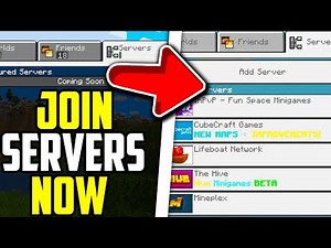 Minecraft PS4 BEDROCK EDITION - HOW TO PLAY SERVERS EARLY! - Play Servers Now! - (PS4 Bedrock)