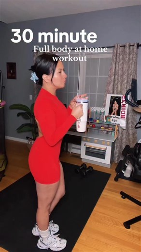 30 min Full body hiit workout with begging friendly - do each workout 25 times Outfit from @chastyle._ #creatorsearchinsights #bodyweighttraining #begginnerworkout #hiit, #beginnerworkout, #fitnessmotivation, #cardio, #homeworkout | Blanca Garibay