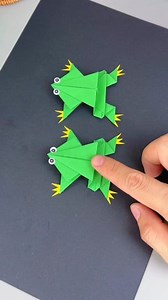 DIY Paper Frog 🐸 | Easy Origami Craft for Kids | Fun Paper Craft Idea #PaperFrog #PaperFrogCraft #DIYFrog #FrogCraft #PaperCraft #EasyPaperCraft #OrigamiFrog #CraftForKids #CreativeCraft #HandmadeCraft #ArtAndCraft #CraftIdeas #DIYCrafts #CraftFun #KidsCraft #CraftTutorial #CraftCommunity #CraftLovers #CraftLife #CraftInspiration #CraftyIdeas #TrendingCraft #CraftWorld #CraftReels #InstaCraft | Art And Craft Ideas